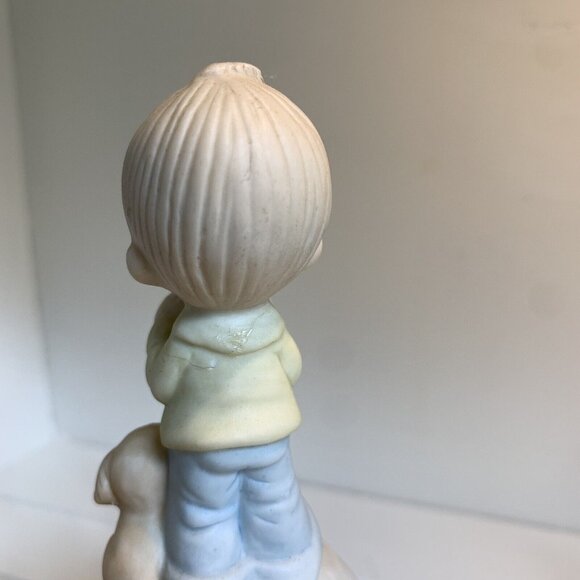 Precious Moments Boy Report Card "God Understands" Figurine - Picture 8 of 8